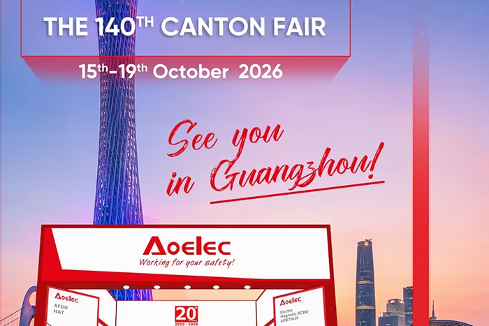Aoelec will participate in The 140th Canton Fair, Visit Us at Hall 15.3, Area C